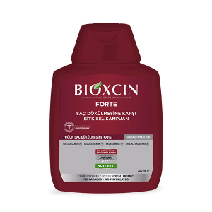 فوائد شامبو Bioxcin الطبي لتساقط الشعر، شامبو Bioxcin Forte ضد تساقط الشعر